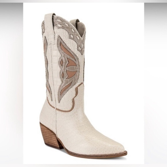 Steve Madden Wynter Western Cowgirl Boots Size-8.5 - Picture 7 of 11